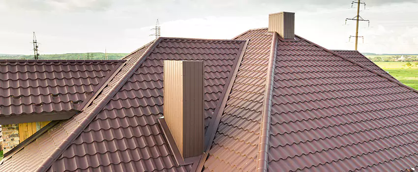 Residential Chimney Flashing Restoration in Broken Arrow, OK
