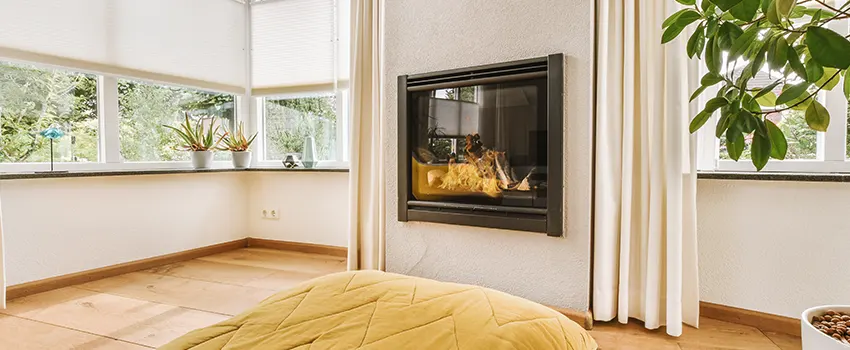 Residential Fireplace Ceramic Glass Installation in Broken Arrow, OK