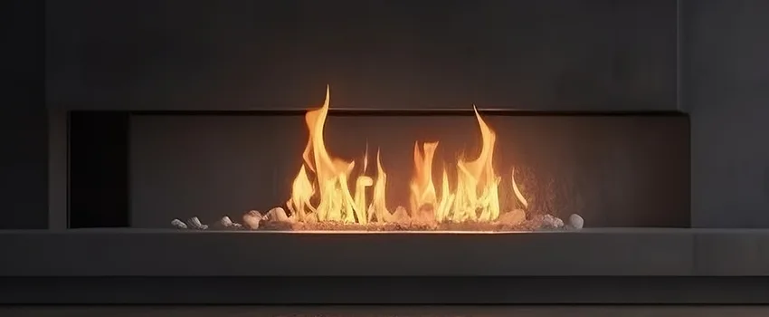 B-Vent Gas Fireplace Installation in Broken Arrow, OK