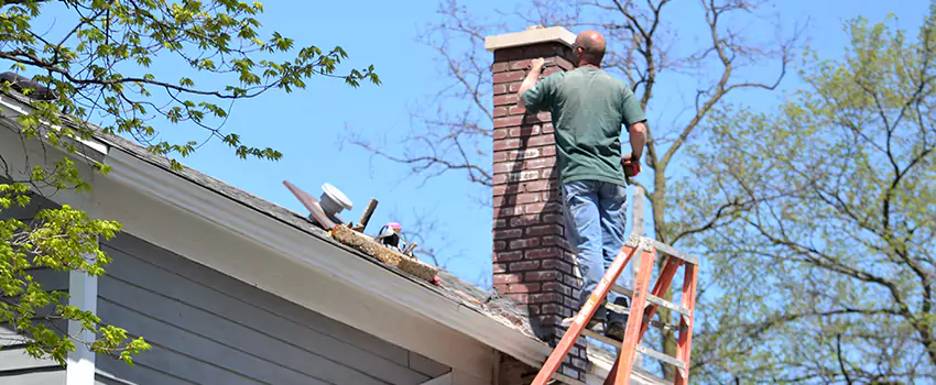 Vinyl and PVC Chimney Flashing Installation in Broken Arrow, OK