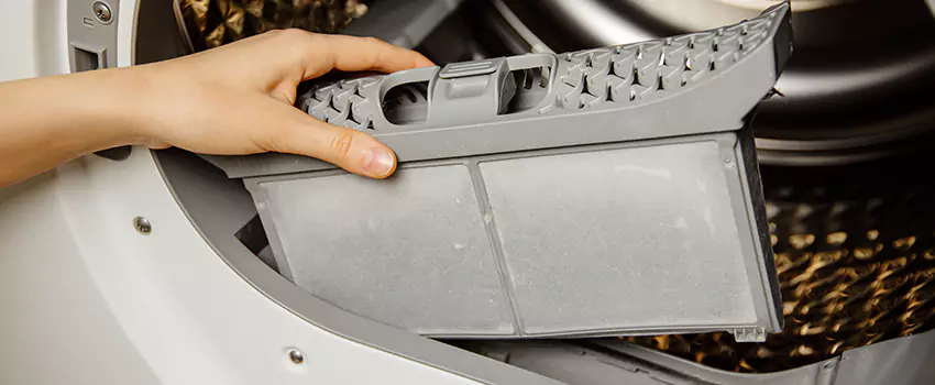 Signs Of A Clogged Dryer Lint Trap in Broken Arrow, Oklahoma