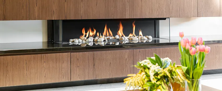 Double-height Fireplace Design Refurbishment in Broken Arrow, Oklahoma