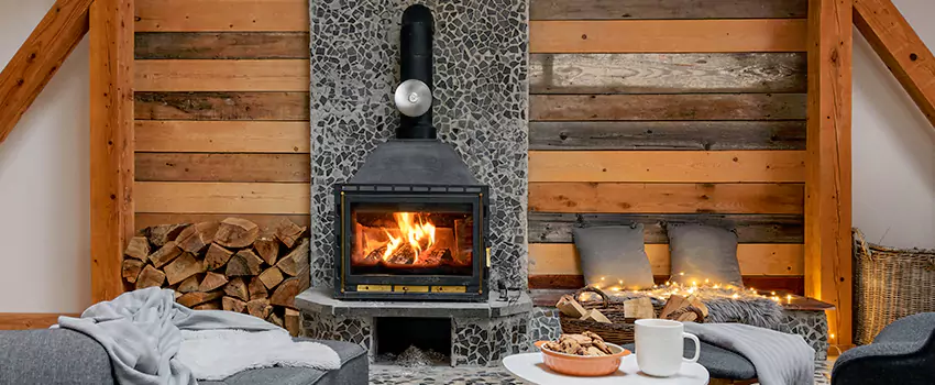 Thelin Hearth Products Direct Vent Gas Stove Fireplace Inspection in Broken Arrow, Oklahoma